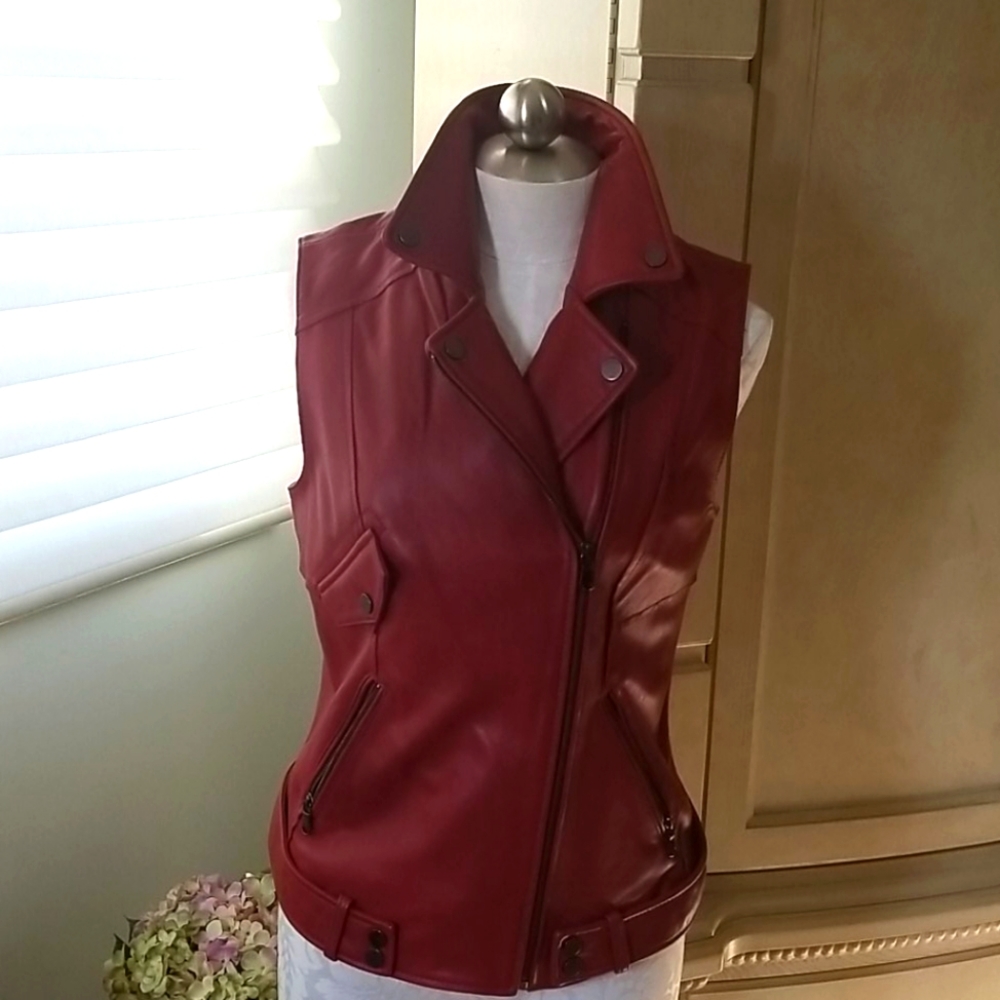Vintage Cache Leather Vest